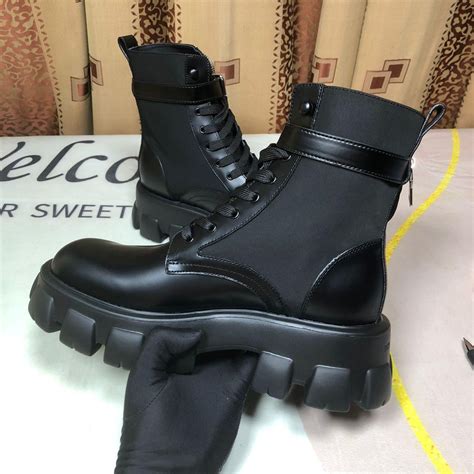prada monolith boots reps